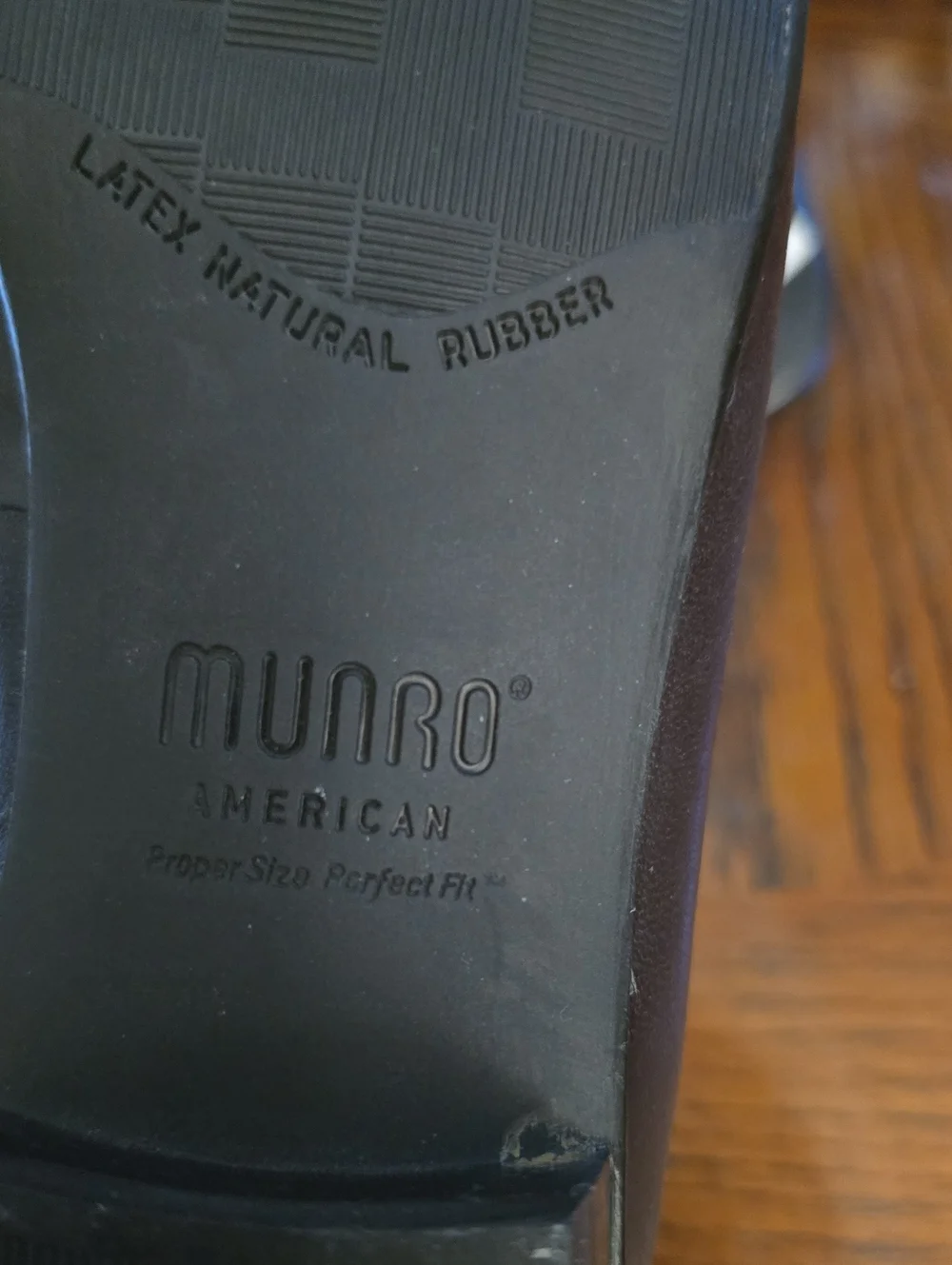 Munro American Brown Leather Flats